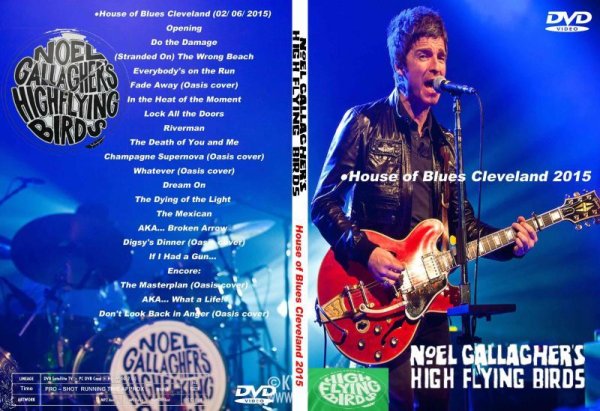画像1: ノエルギャラガー 2015 Cleveland Noel Gallagher oasis DVD (1)