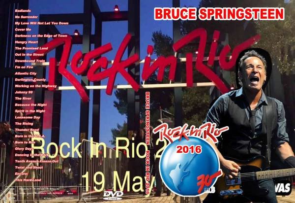 画像1: ブルース・スプリングスティーン  RIO 2016 Bruce Springsteen DVD (1)