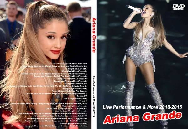 画像1: Ariana Grande 2016 極上パフォーム DVD アリアナグランデ (1)