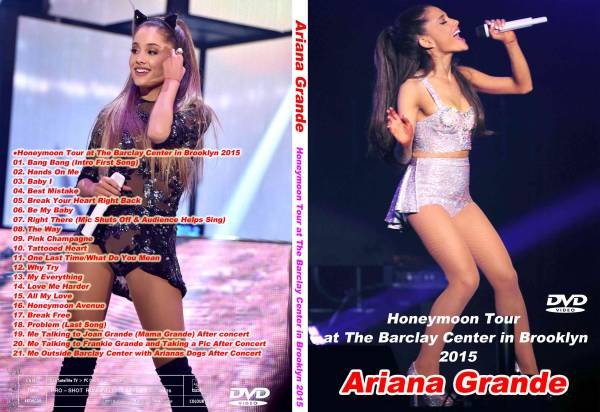 画像1: アリアナグランデ 2015 ハネムーン・ツアー Ariana Grande DVD (1)