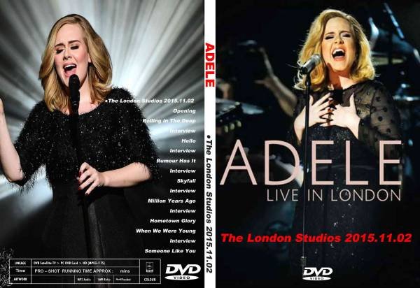 画像1: アデル 2015 LONDON 極上プレミアム ADELE DVD (1)