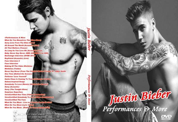 画像1: ジャスティンビーバー2015映像集 Justin Bieber DVD (1)