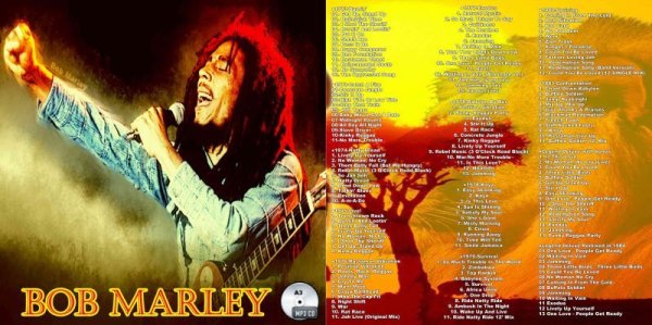 画像1: A3■ボブ・マーリーBob Marley Discography Reggae レゲエ MP3CD (1)