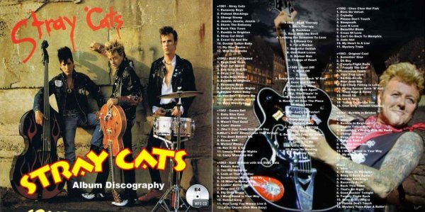 画像1: E4■ストレイ・キャッツ Stray Cats Discography MP3CD (1)