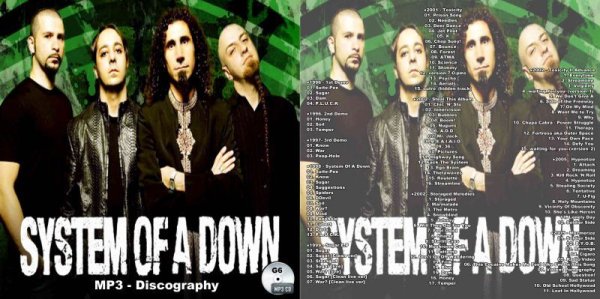 画像1: G6■システムオブアダウン 2020 System of a Down Discography MP3CD (1)