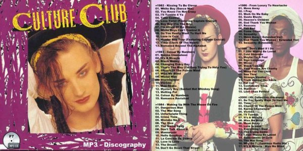 画像1: F7■カルチャークラブ Culture Club Album Discography MP3CD (1)