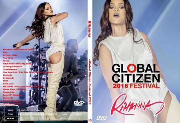 画像1: 13 リアーナ 2016 Global Citizen Festival Rihanna DVD (1)