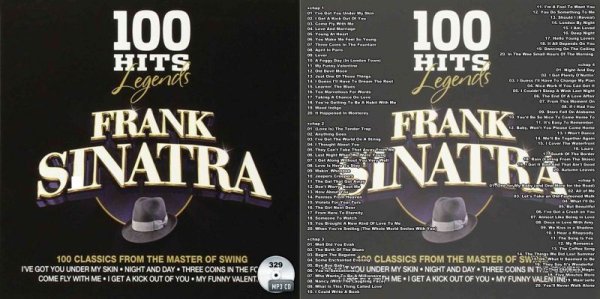 画像1: 329■フランク・シナトラ 100HITS Frank Sinatra MP3-CD (1)