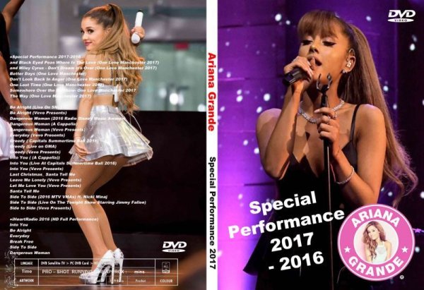 画像1: アリアナグランデ  2017 スペシャルライブ Ariana Grande DVD (1)
