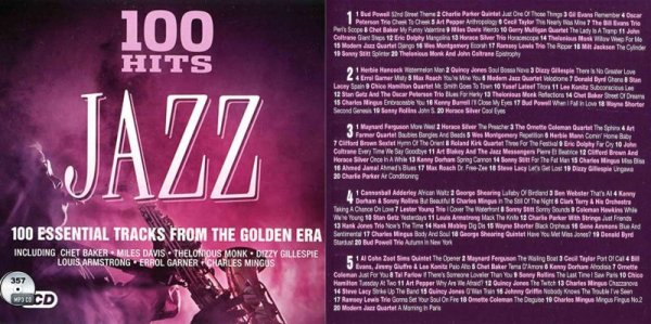 画像1: 357■100 Hits Jazz (Miles Davis John Coltrane Herbie Hancock MP3CD (1)