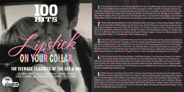 画像1: 368■100 Hits Lipstick On Your Collar Eddie Cochran Chuck Berry MP3-CD (1)