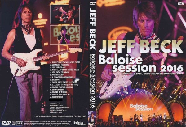 画像1: ジェフ・ベック  BALOISE SESSION 2016 JEFF BECK DVD (1)