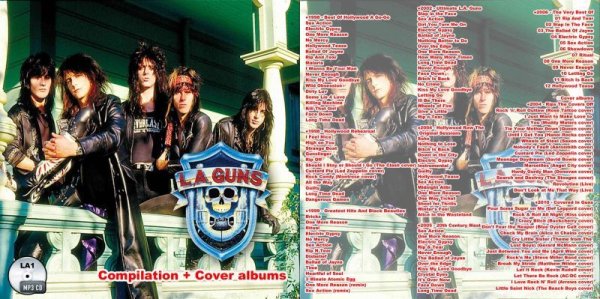 画像1: LA1■ L.A. Guns Compilation+Cover albums LA GUNS L.A Guns MP3 CD (1)