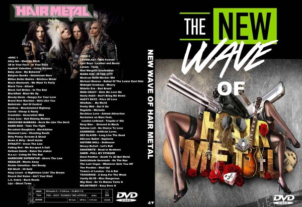 画像1: 4▼2枚NEW WAVE OF HAIR METAL　Michael Monroe Black Veil Brides DVD (1)
