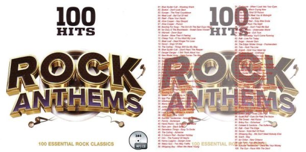 画像1: 385■100 Hits Rock Anthems Boston Deep Purple Hanoi Rocks MP3CD (1)