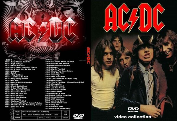 画像1: AC/DC 2枚 究極のプロモクリップ集 DVD (1)