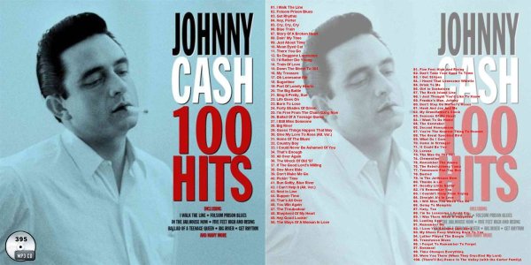 画像1: 395■Johnny Cash - 100 Hits ジョニー・キャッシュ MP3-CD (1)