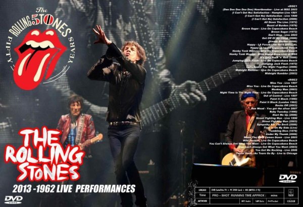 画像1: ローリングストーンズ ２枚1962-2013LIVE集 Rolling Stones DVD (1)