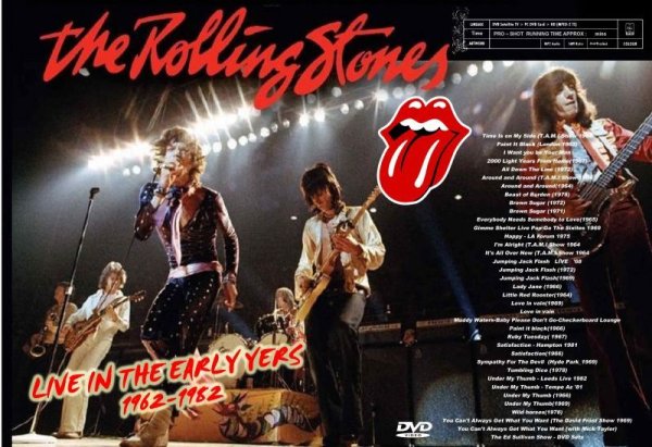 画像1: ローリング・ストーンズ 初期ライブ集 Rolling Stones DVD (1)