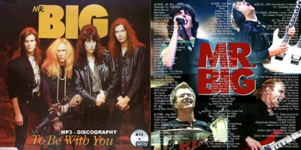 画像1: A13■MR.BIG Discography ミスター・ビッグ Mr. Big MP3CD (1)