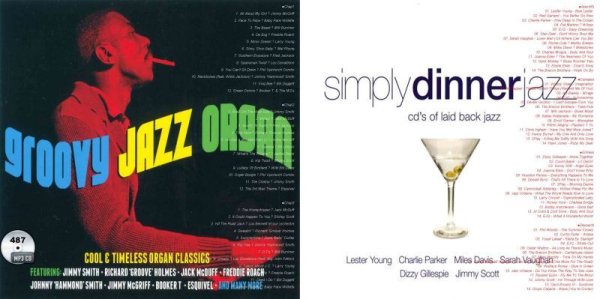 画像1: 487■カップリン Groovy Jazz Organ + Simply Dinner Jazz CD (1)