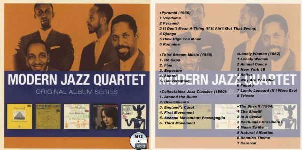 画像1: M12■モダン・ジャズ・カルテット ディスコグラフィ The Modern Jazz Quartet MP3CD (1)