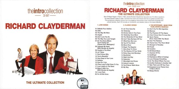 画像1: R1■リチャード・クレイダーマン Richard Clayderman - The Ultimate Collection MP3-CD (1)