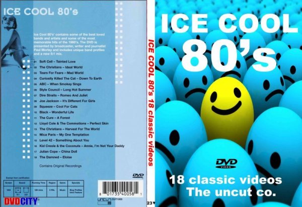 画像1: 23▼ICE COOL 80's (Damned Cure Soft Cell Tears For Fears DVD (1)