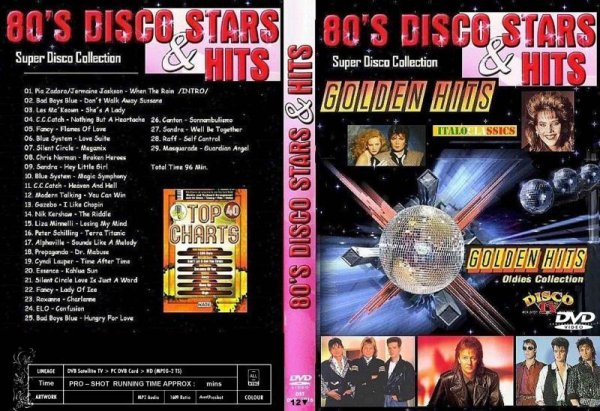 画像1: 12▼80's Disco Stars & Hits (Cyndi Lauper Sandra C.C.Catct DVD (1)
