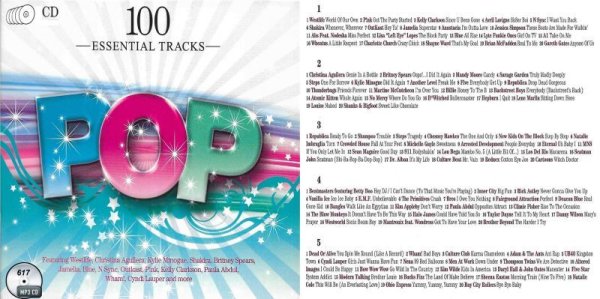 画像1: 617■100 Essential Tracks Pop (Dead Or Alive Shakira Kylie Minogue CD (1)