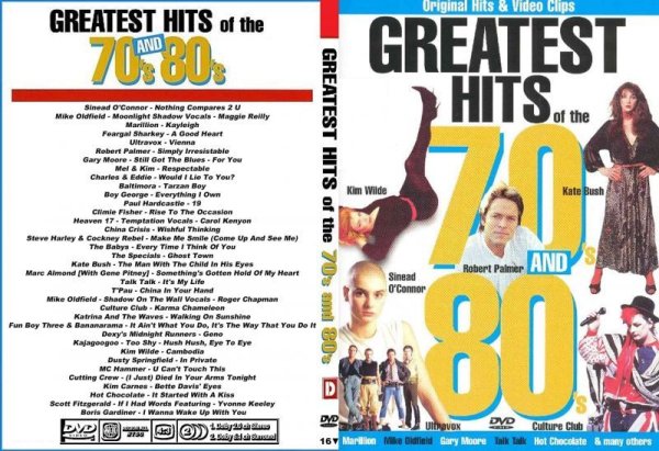 画像1: 16▼Greatest Hits Of The 70's & 80's (Kate Bush Culture Club MC Hammer DVD (1)