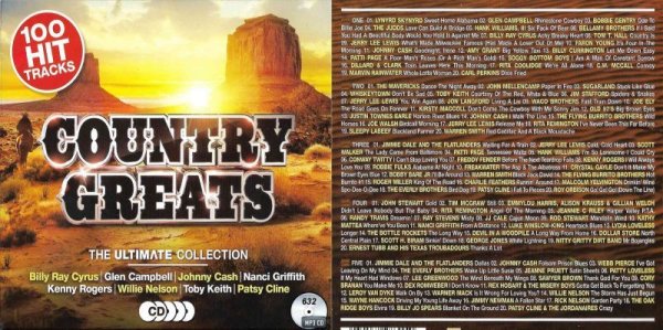 画像1: 632■Country Greats (Johnny Cash Lynyrd Skynyrd Kenny Rogers CD (1)