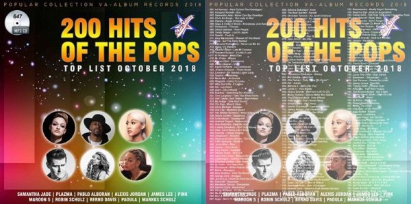 画像1: 647■200 Hits Of The Pops [October 2018] One Direction Rihanna Maroon 5 Ariana Grande CD (1)