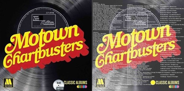 画像1: 648■Motown Chartbusters 150 (Diana Ross Michael Jackson Marvin Gaye Stevie Wonder CD (1)