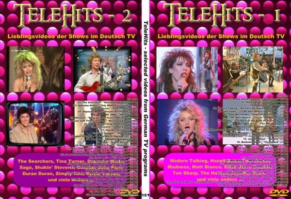 画像1: 19▼2枚TeleHits 高画質ドイツTVショーPaul McCartney Duran Duran Suzi Quatro DVD (1)