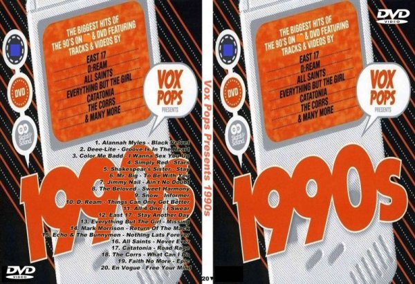 画像1: 20▼Vox Pops Presents 1990s Mr. Big Snow Faith No More DVD (1)