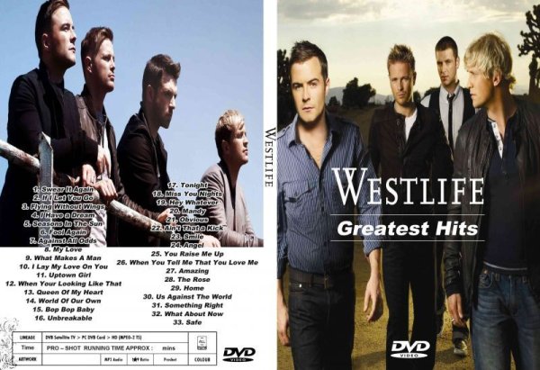 画像1: Westlife 高画質プロモ集 DVD (1)