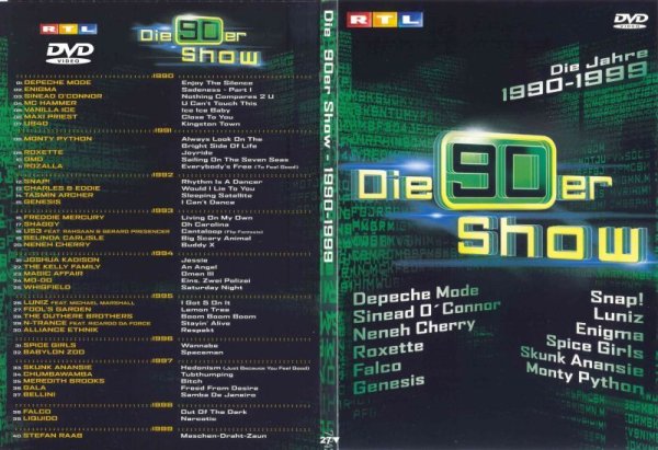 画像1: 27▼40曲 1990-1999 高画質プロモDepeche Mode Maxi Priest Shaggy Spice Girls DVD (1)