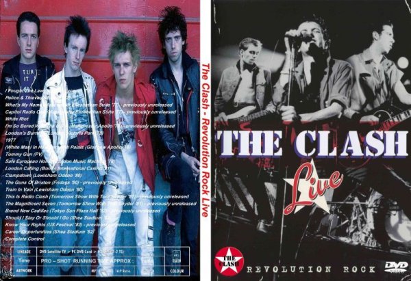 画像1: クラッシュ Revolution Rock Live THE CLASH DVD (1)