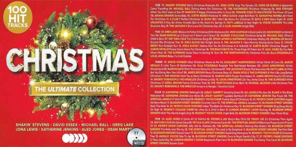 画像1: 77■CHRISTMAS - THE ULTIMATE COLLECTION(Stevie Wonder Dean Martin Diana Ross Michael Jackson CD (1)