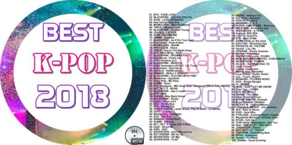 画像1: 292■Best of K-POP Music 2018 MP3-CD (1)