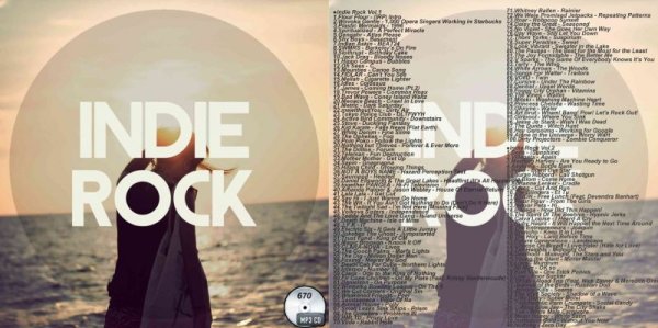 画像1: 670■Indie Rock 140曲 MP3 CD (1)