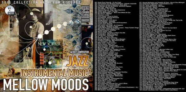 画像1: 63■Mellow Moods Instrumental Jazz 極上ジャズ 140曲 CD (1)