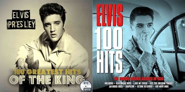 画像1: E12■エルヴィス・プレスリー 100曲+100曲 200ベスト Elvis Presley MP3 CD (1)