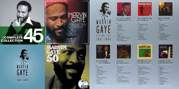 画像1: M17■マーヴィン・ゲイ 225曲 Discography Marvin Gaye MP3-CD (1)