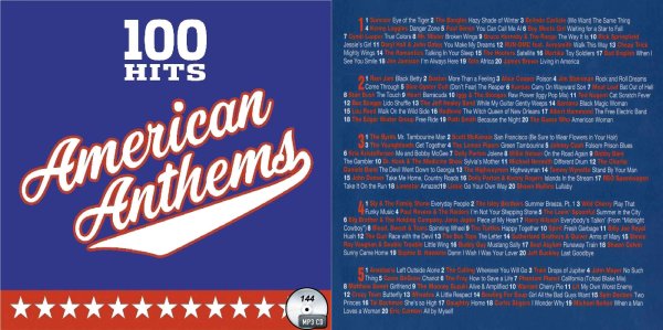 画像1: 144■100 Hits American Anthems (Kenny Loggins Cyndi Lauper John Mayer CD (1)