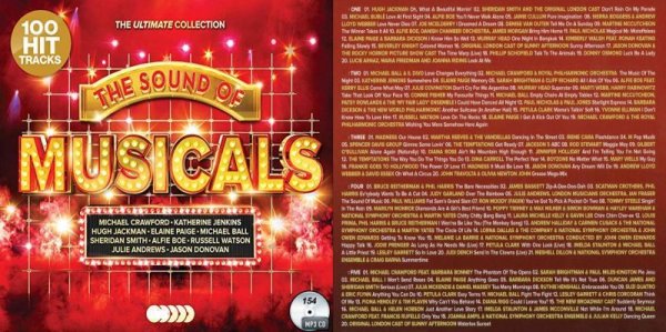 画像1: 154■100 Hits Ultimate Collection The Sound Of Musicals (Diana Ross CD (1)