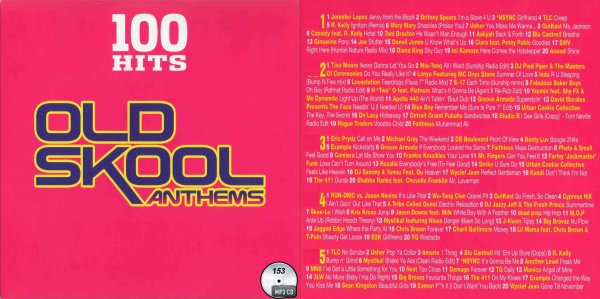 画像1: 153■100 Hits Old Skool Anthems (RUN-DMC Jennifer Lopez Britney Spears CD (1)