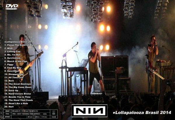 画像1: ナインインチネイルズ Lollapalooza 2014 Nine Inch Nails DVD (1)