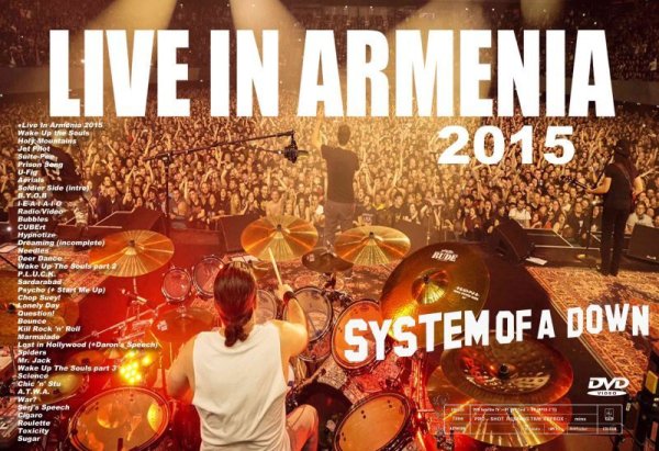 画像1: システムオブアダウン Armenia 2015 System of a Down DVD (1)